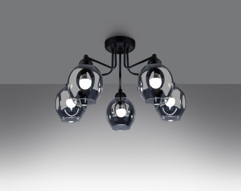 Żyrandol FILLAN 5 czarny