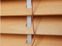 Bambusowe Elektryczne żaluzje poziome 50mm