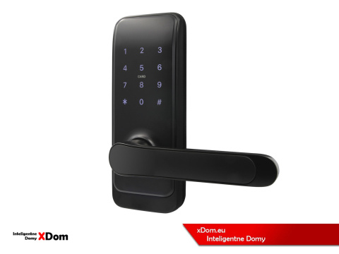 KLAMKA Z KONTROLEREM DOSTĘPU ELH-51H4 black