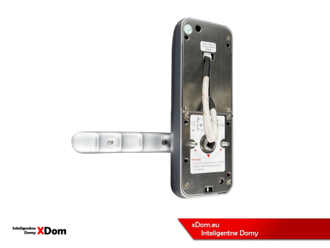 KLAMKA Z KONTROLEREM DOSTĘPU ELH-51H4 silver