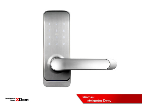 KLAMKA Z KONTROLEREM DOSTĘPU ELH-51H4 silver