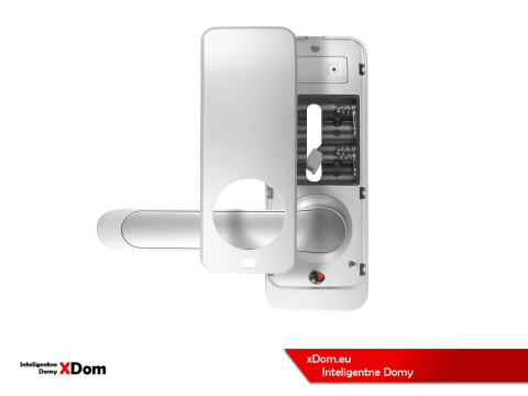 KLAMKA Z KONTROLEREM DOSTĘPU ELH-51H4 silver