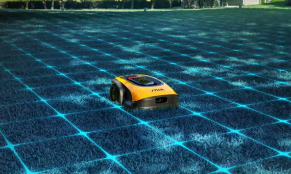 Aranżacje ogrodu dla robotów koszących.