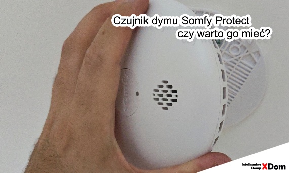 Inteligentny czujnik dymu Somfy - ochrona dla Twojego domu