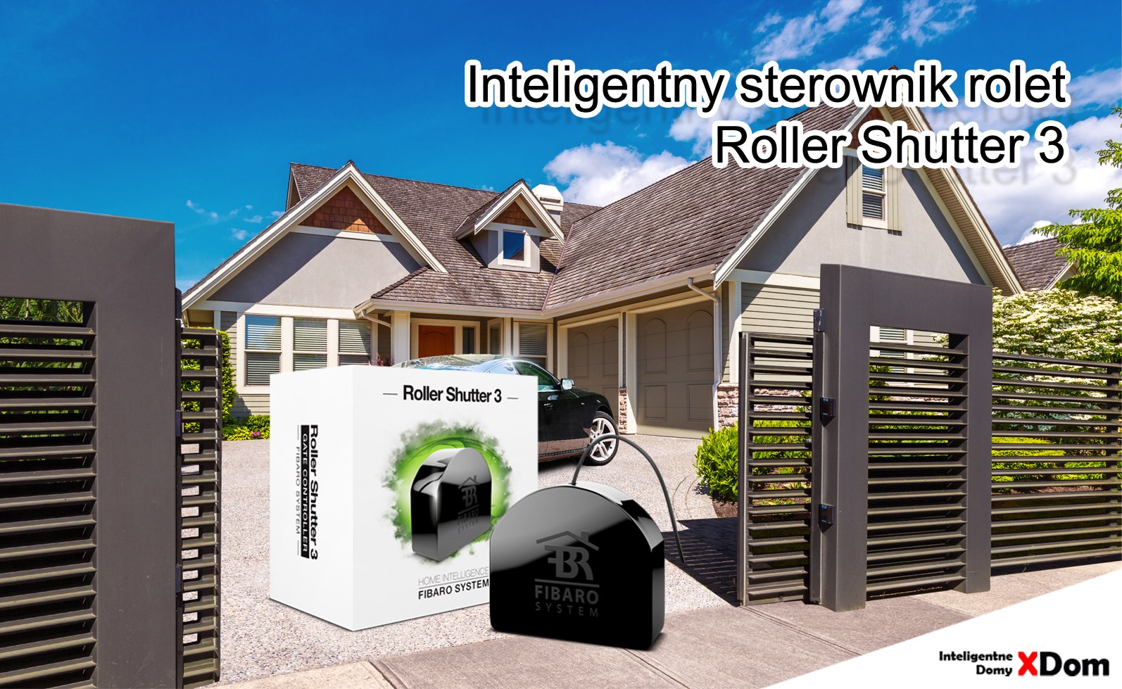 Funkcje Fibaro Roller Shutter 3 - dlaczego warto zainwestować w inteligentne rolety