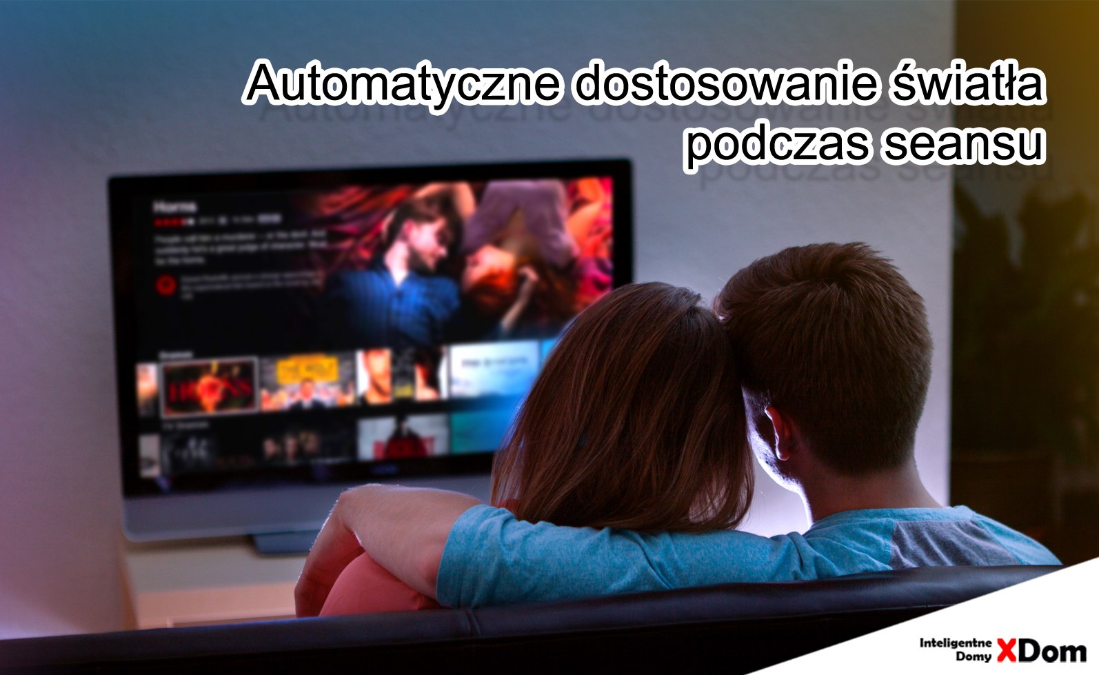 Automatyczna regulacja natężenia światła podczas seansu filmowego